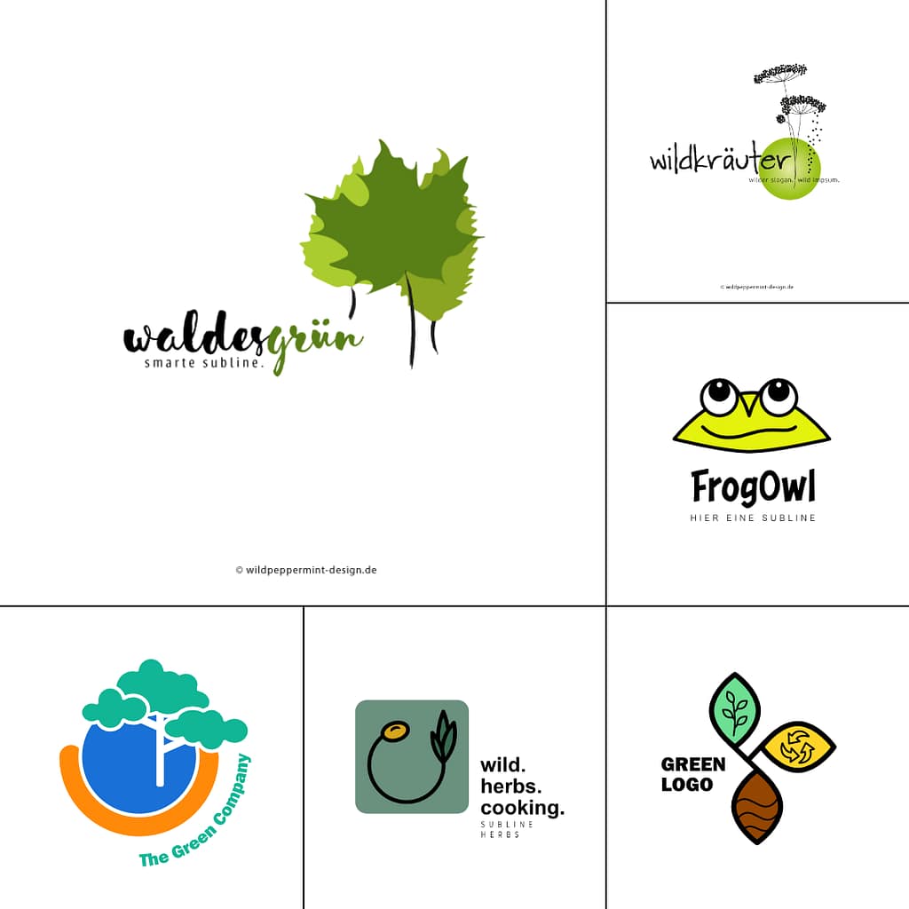 Design für grünes Logo, grünes Logo gestalten lassen, Logos für Gründer, nachhaltiges GrafikDesign, Nachhaltiges Logo gestalten, umweltfreundliches Logo Design, zukunftsorientiertes Logo gestalten