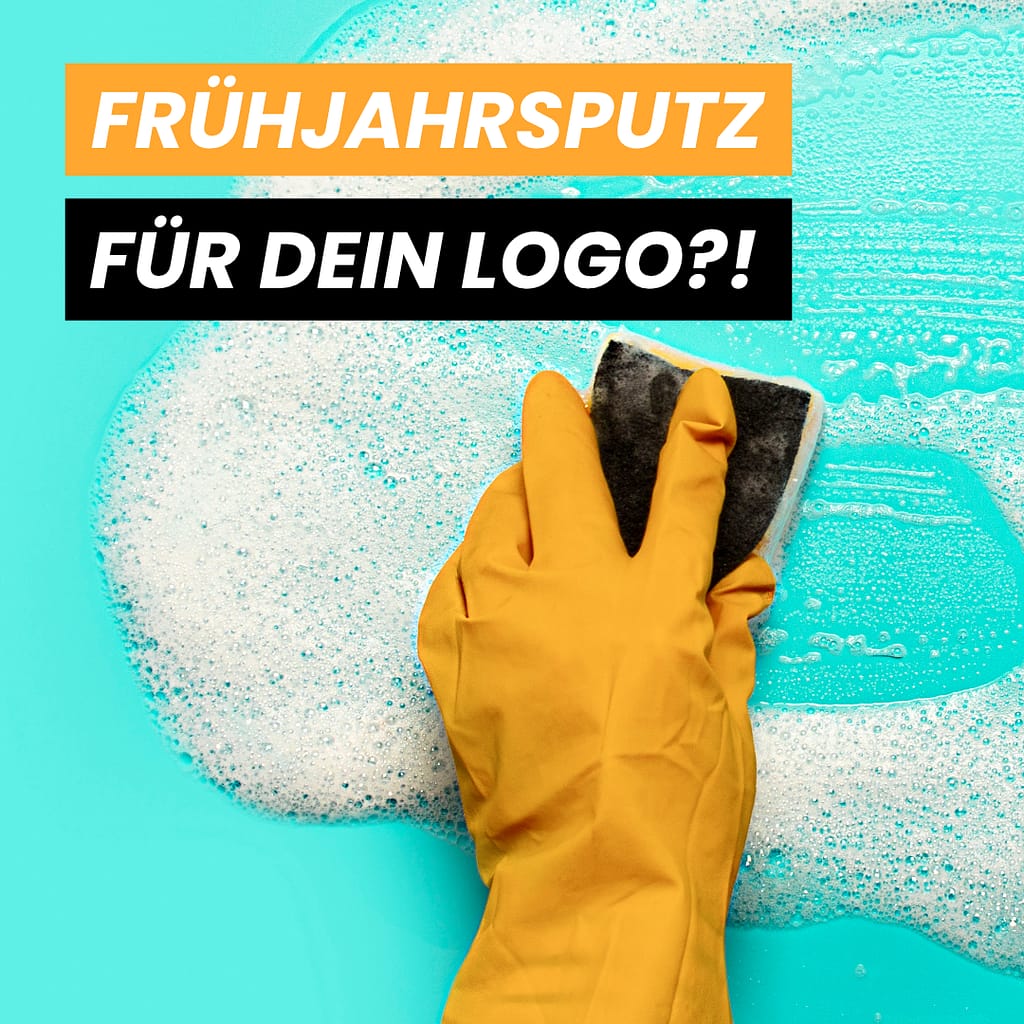 Frühjahrsputz für dein Logo