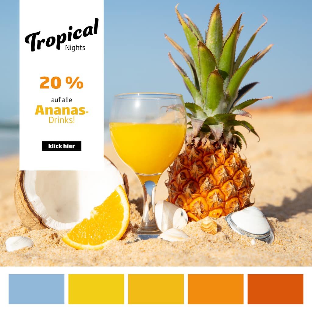 Pinterest Vorlage Beispiel Trends Tropisch