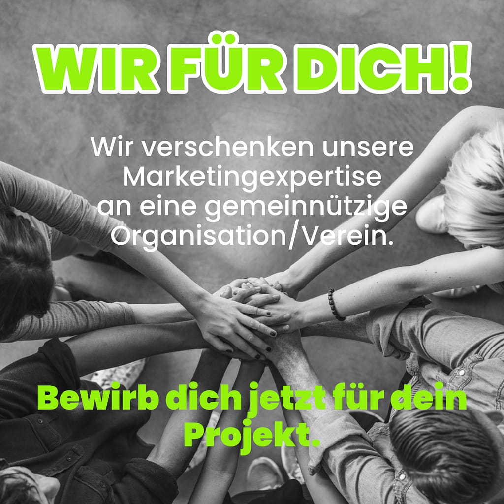 Wir für dich - Pro Bono Aktion