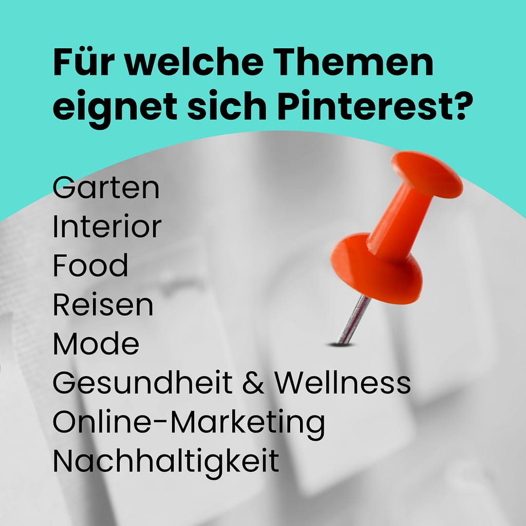 Pinterest für wen geeignet