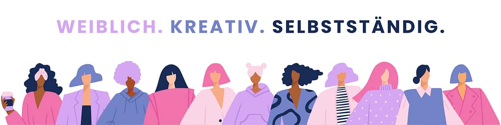LinkedIn-Gruppe Weiblich. Kreativ. Selbstständig