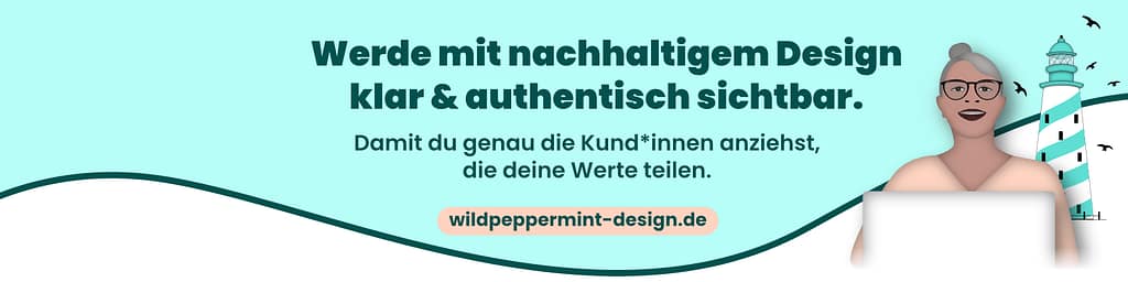 Profilbanner LinkedIn Heidrun Lutz - Wildpeppermint-Design