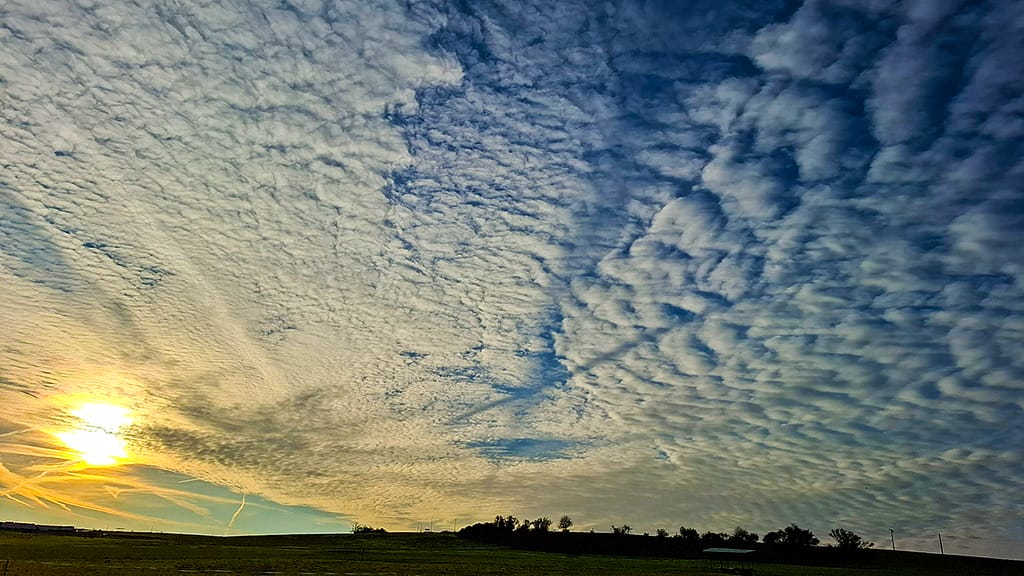 Morgenhimmel 12. Oktober 2024