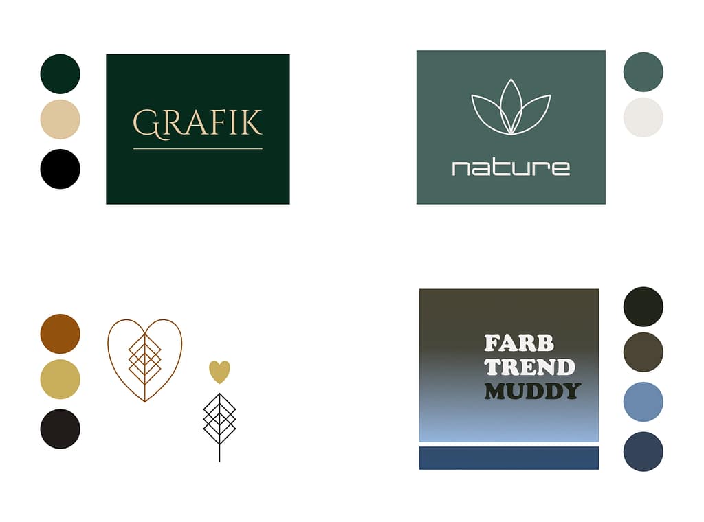 Design-Trends 2025 Naturinspirierte Farbpaletten