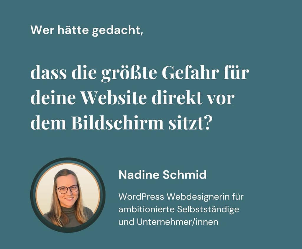 Sicherheit für WordPress-Websites