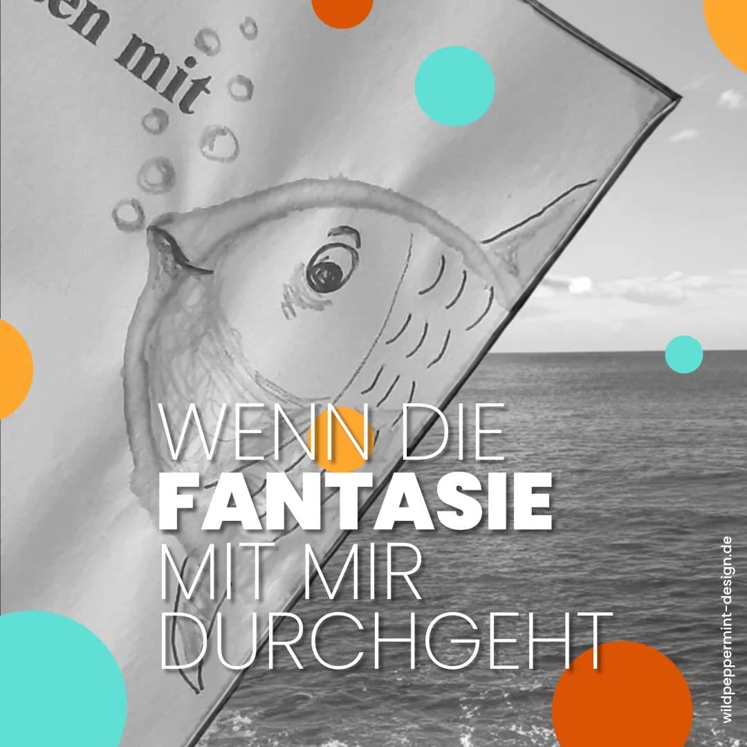 Fantasie, Skizze, Fisch, kreativ Inspiration