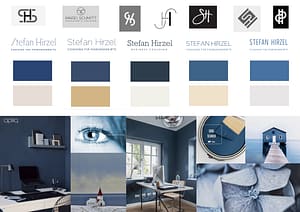 Moodboard/Ideenboard Markenentwicklung