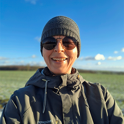 Energie tanken in der Wintersonne