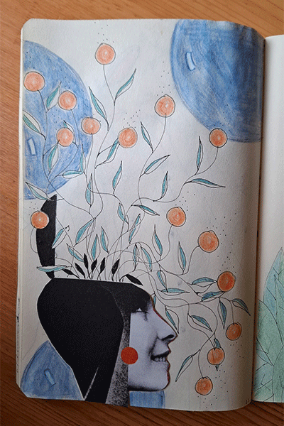 Ausmisten, alte Schätze wiederentdecken und für kreative Ideen, fürs Sktechbook nutzen