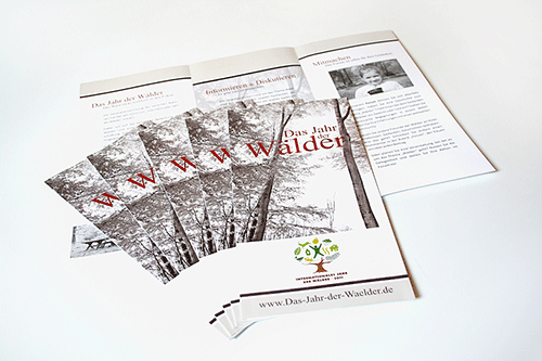 Falz-Flyer Das Jahr der Wälder