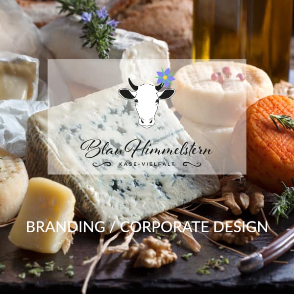 Branddesign, nachhaltig, Corporate Design, Logo, Icons, Branche: Lebensmittel (Bio-Käse)