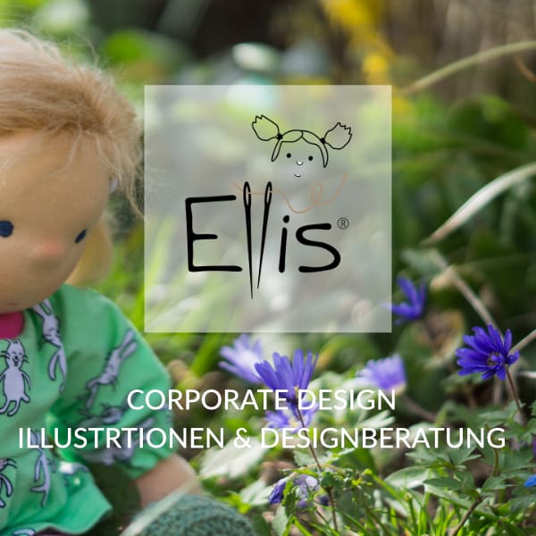 Corporate Design, Logo, Illustrationen Handgemachte Puppen, nachhaltig, Designberatung