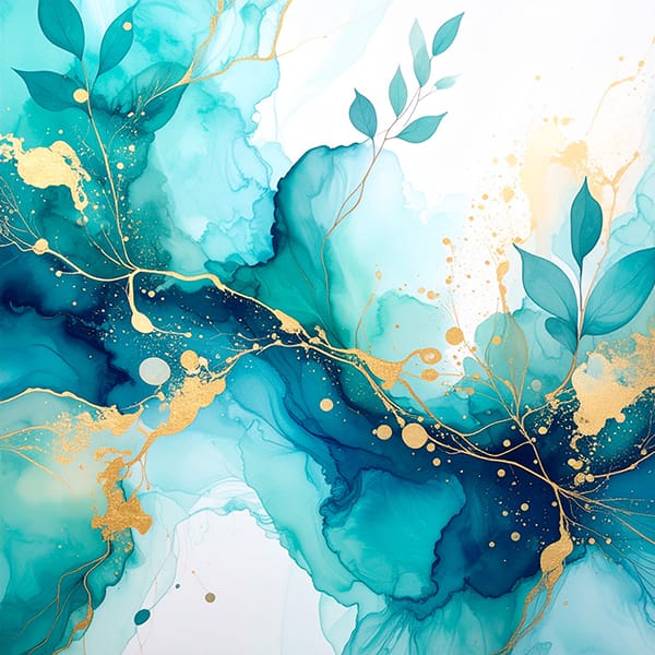 Aquarell-Bild erstellt mit Referenzbild und Adobe Firefly