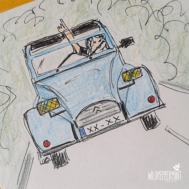 Aus dem Skizzenbuch, Illustration