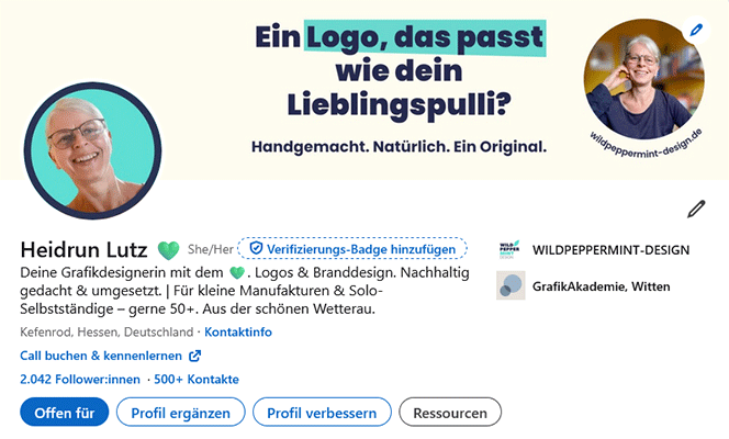 LinkedIn Heidrun Lutz 12 von 12 Januar 2026