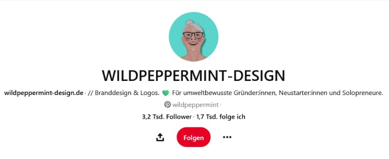 Pinterest Board Wildpeppermint-Design