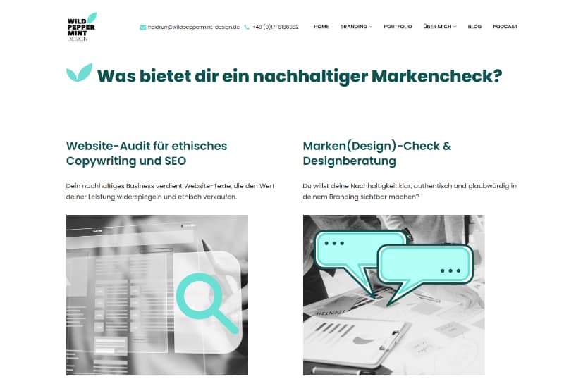 nachhaltiger Markencheck, nachhaltiges Design und ethisches Marketing