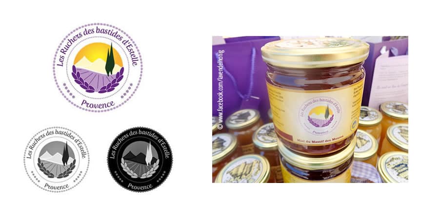 Nachhaltiges Verpackungsdesign Honig