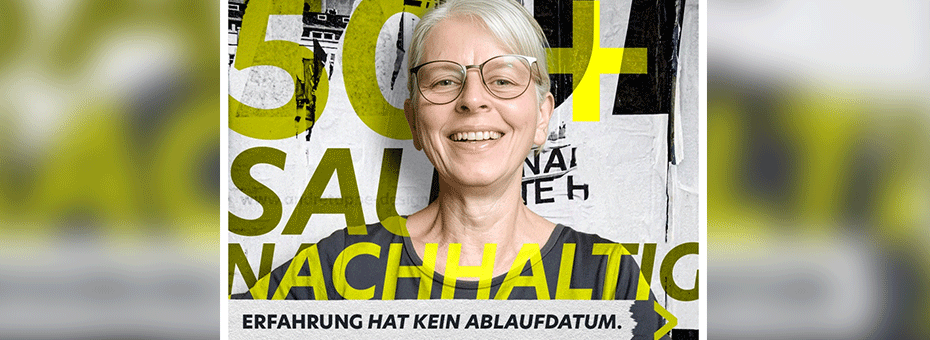 Ich als Teilnehmerin der Aktion 50plusSaukreativ