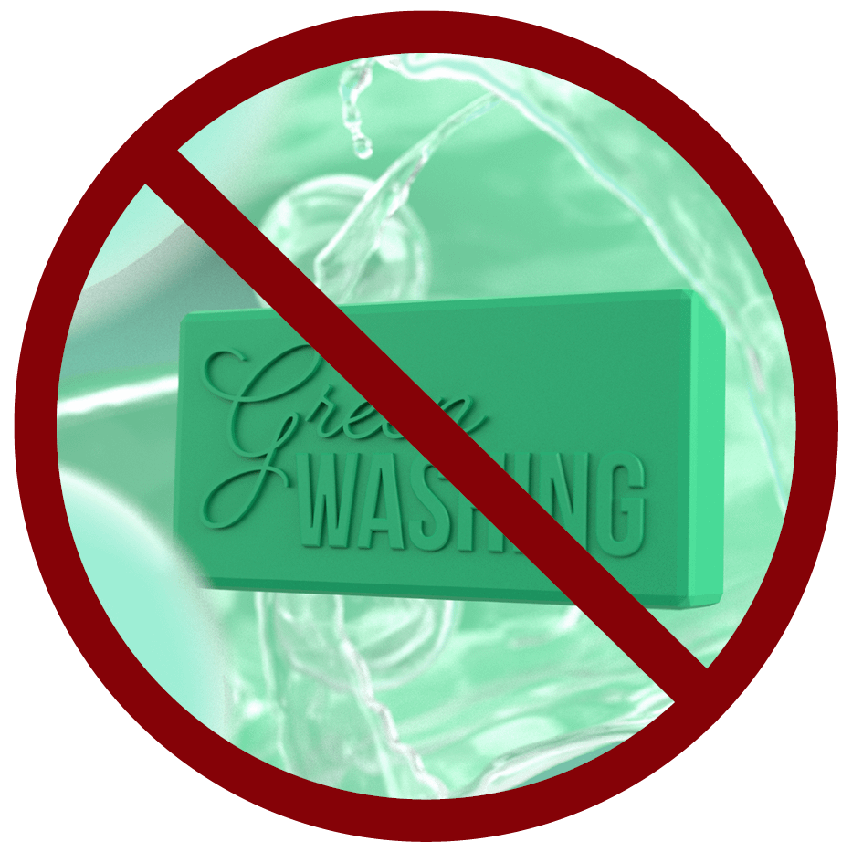 Greenwashing nein danke, kein Greenwashing beim Design, Nachhaltigkeit authentisch visualisieren